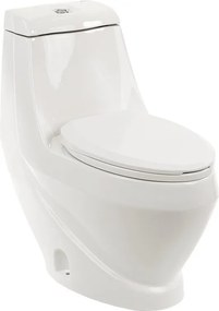 Coral Monoblokkos wc kagyló alsó kifolyással soft close ülőkével