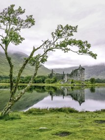 Poszter 60x80cm Kilchurn kastély, Assaf Frank