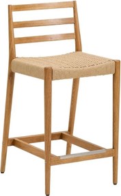 Natúr színű tölgyfa bárszék (ülésmagasság 65 cm) Analy – Kave Home