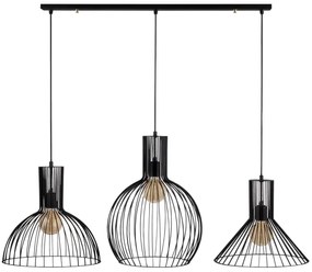 Csillár zsinóron FELLINI 3xE27/100W/230V