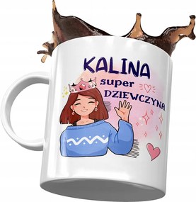 Kalina Születésnapi Bögre Névnapi Ajándék Nyomtatott Fotóval