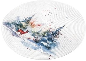 Altom Asztalterítő Winter forest, átmérő 38 cm