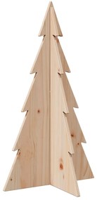tömör fenyőfa karácsonyfa-dekoráció 80 cm
