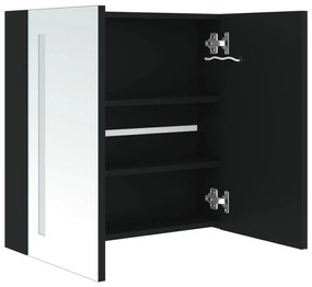 LED-es tükrös fürdőszobaszekrény 62 x 14 x 60 cm