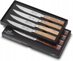 Gaucho Sabatier steak késkészlet 4 db 11,5 cm inox fa