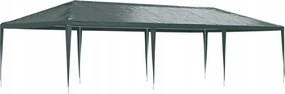 Kerti Sátor, Rendezvény pavilon, 9 x 4 m Pe Zöld