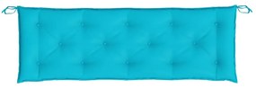 türkiz oxford szövet kerti padpárna 150 x 50 x 7 cm