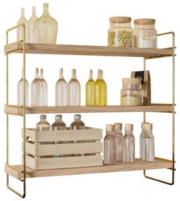 Fali polc Masa Üstü 3 Katlı Organizer, Servis Rafı
