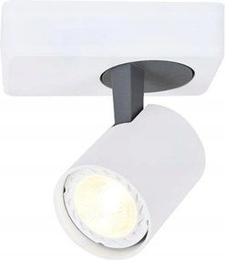 Aca Lighting fali spotlámpa 1xGU10 fehér alumínium 13x7x12cm Disco Ra