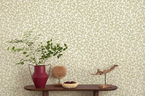Holden Decor Wanderlust Posidonia zöld korallos vlies tapéta – 92040