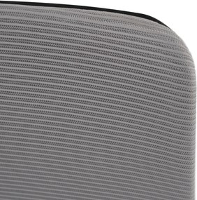 Tárgyalószék, szürke/fekete, KABIR