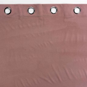 Rózsaszín bársony függöny 140x260 cm Velouriane – douceur d'intérieur