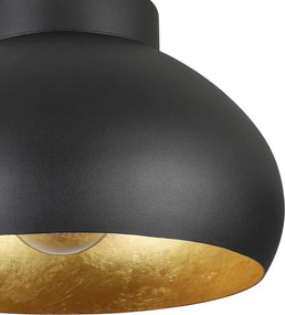 EGLO 900554 MOGANO 2 Loft Mennyezeti Lámpa Fekete, Arany E27 IP20