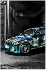 Poszterek 80x120 Türkiz Bmw