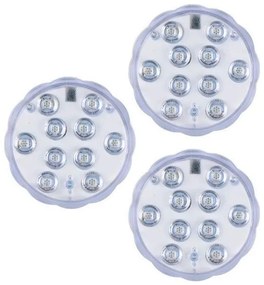 Grundig - SZETT 3x RGBW LED fényerőszabályozható lámpatest LED/3W/3xAAA IP65 + távirányító