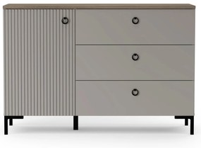 Komód Demandaron 1 (taupe + silverjack tölgy) . 1116798