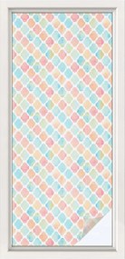 Szélvédőfólia Ablak Adatvédelem Színes akvarell 50x116