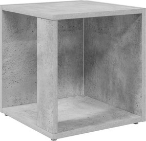 vidaXL betonszürke szerelt fa kisasztal 33 x 33 x 34,5 cm