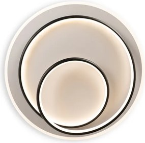 BRILAGI - Dimmelhető LED mennyezeti lámpatest FLARE LED/70W/230V átm. 50 cm fehér/fekete + távirányító