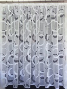 Mg Függöny 660/59 Fehér 300X250 kész pol szalaggal