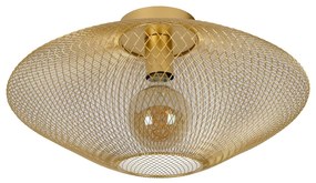 Lucide 21123/45/02 - Mennyezeti lámpa MESH 1xE27/40W/230V sárgaréz