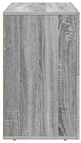 Széf Szürke Sonoma 80,5 x 35 x 59 cm Faanyag