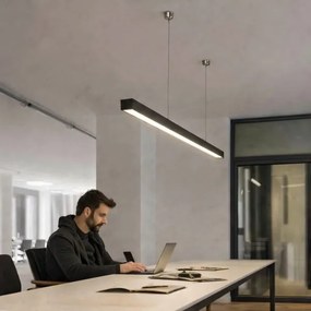 BRILAGI- LED függeszték FULLDAY LED/30/40/50W/230V 2700/4000/6000K 150cm fekete