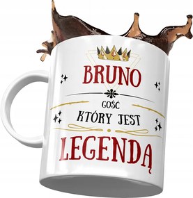 Bögre Bruno Férj Kolléga Ajándék Nyomtatott Fotóval