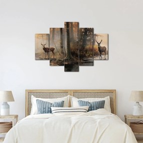 Kép - Vintage vadvilág festmény (150x105 cm)