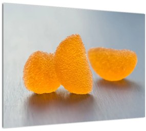 A mandarinok képe (üvegen) (70x50 cm)