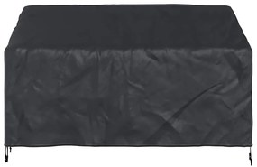 Kerti Pad Borító Fekete 165 x 70 x 65 / 94 cm 600D szövet