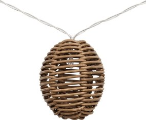 Elemmel működő LED fényfüzér, izzók száma 10 db, hosszúság 180 cm Carlisle – House Nordic