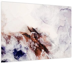 Kép - Lila márvány N⁰1 (70x50 cm)