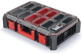 Szervező - AC híd dobozokkal, fekete