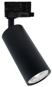 Spotlámpa sínrendszerhez MICA 1xGU10/25W/230V 3 fázisú fekete