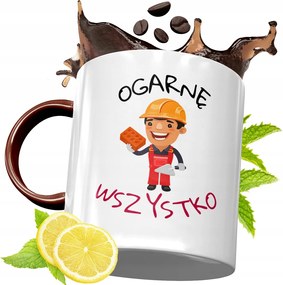 Bordó Bögre Építőknek Születésnapi Ajándék fényképes nyomtatással