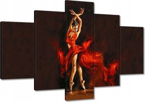 Képek 120x80 Szenvedélyes tánc Nő