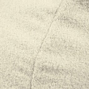 Krémszínű buklé gyerek babzsákfotel Game Amuse – SLOWDOWN