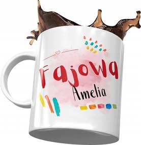 Bögre Amelia Feleség Barátnő Ajándék Nyomtatott Fotóval