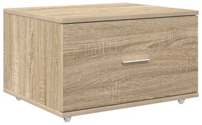 Asztal fiókkal sonoma tölgy 131.5 x 50 x 106.5 cm Faanyag