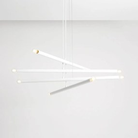 ALDEX 1072P TUBO Modern Led Függesztett Lámpa Fehér E14 IP20