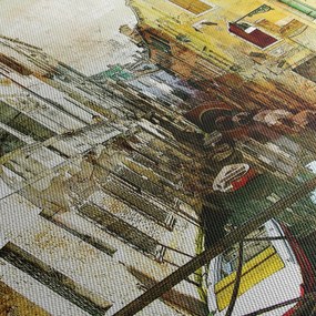 Kép - Utca Velencében (90x60 cm)
