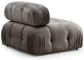 Sarokkanapé Bubble ( L1-O1-1R -Puf) - Szürke