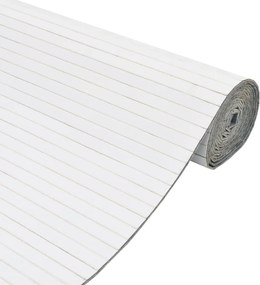 Fehér bambusz térelválasztó szélessége 800 cm magassága 165 cm