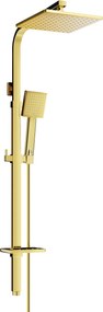 Mexen - Q45 zuhanygarnitúra felső szögletes fejjel 20x20, arany, 798454595-50