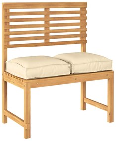 Pallet Párnák 2 db Bézs 40x40x8 cm Oxford Szövet
