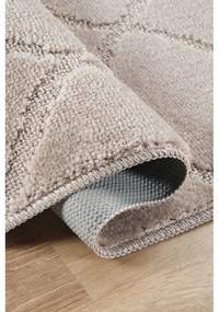 Világosbarna fürdőszobai kilépő szett 2 db-os 50x80 cm Cizgili – Foutastic