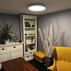 LED Dimmelhető mennyezeti lámpa LED/48W/230V 2700-6500K Wi-Fi Tuya + távirányító