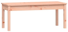 tömör duglászfenyő kerti pad 109x44x45 cm