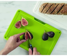 Vágódeszka és kés szett állvánnyal 10x32 cm Folio Icon Plus – Joseph Joseph